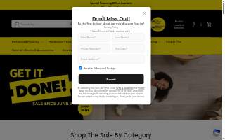Lumber Liquidators of Lewiston website
