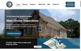 Main Choice Inspections, Inc. website