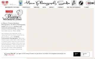Maine Photography Studio website