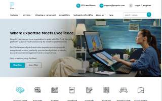ProPrint website