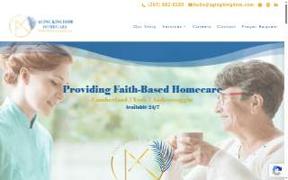 Aging Kingdom Homecare website