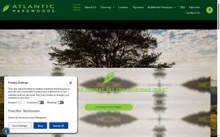 Atlantic Hardwoods website