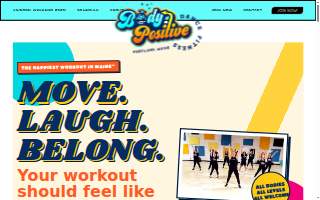 Body Positive Dance Fitness website