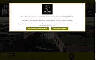 Dark Harbor Tattoo website
