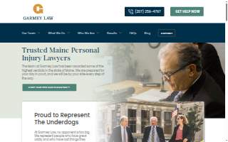 Garmey Law website