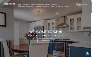 Gebhardt Property Management website