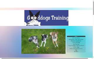Gooddogz Training website