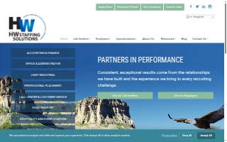 HW Staffing Solutions of Portland website