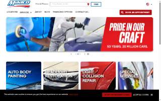 Maaco Auto Body Shop & Painting of Portland website