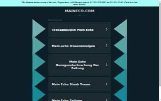 Maine & Co. website
