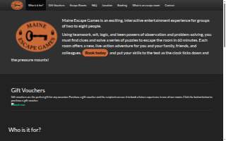 Maine Escape Games of Portland website