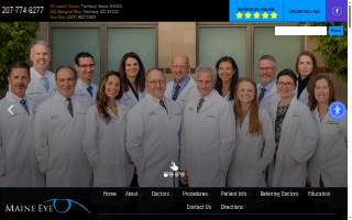 Maine Eye Center website