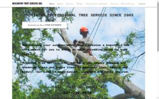 McCarthy Tree Service, Inc. website