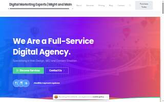Might & Main website
