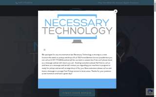 Necessary Technology Computer & Device Repair website