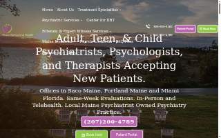Peace Behavioral Health Portland Maine Psychiatrist website