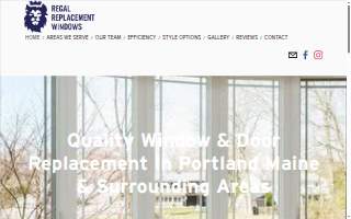 Regal Replacement Windows of Portland website