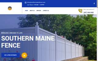 Southern Maine Fence of Portland website