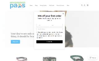 Uncommon Paws of Portland website