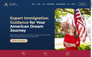 Aga Immigration LLC - Aga Asbury Immigration Law website
