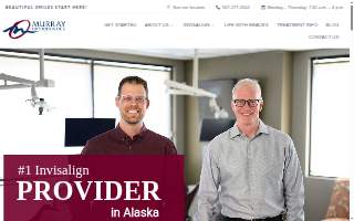 Murray Orthodontics of Sanford website
