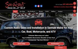 Sanford Sound website