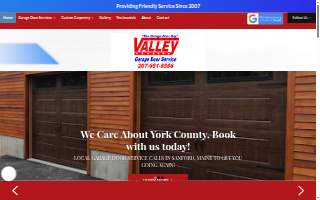 Valley Garage Door Service website