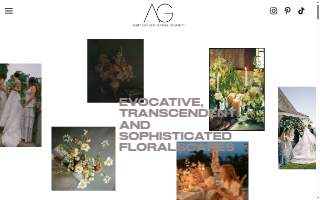 Abby Garden Floral Design website