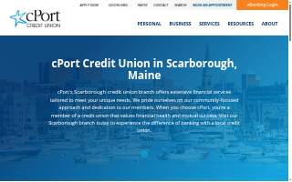 cPort Credit Union of Scarborough website