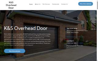 K & S Overhead Door Co website