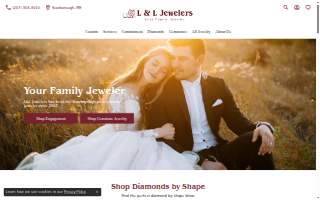 L & L Jewelers website
