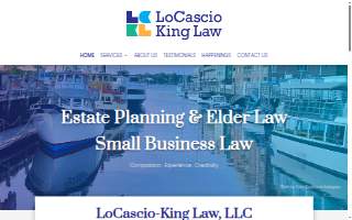 LoCascio-King Law, LLC website