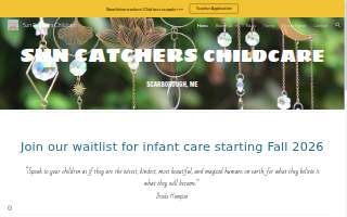 Sun Catchers Childcare website