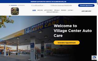Village Center Auto Care website