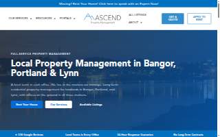 Ascend Property Management website