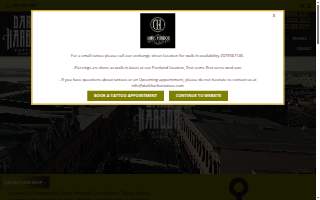 Dark Harbor Tattoo website
