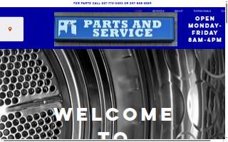 Downeast Appliance service & parts website