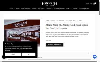Hannoush Jewelers website