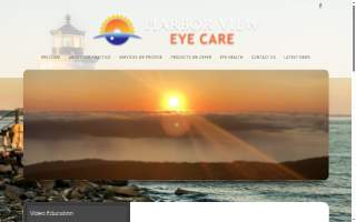 Harbor View Eye Care website