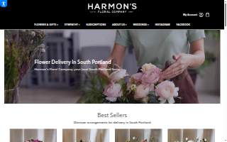 Harmon's Floral Company website