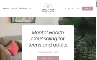 Heart Stone Counseling LLC website
