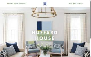 Huffard House Interior Design website