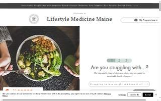 Lifestyle Medicine Maine of South Portland website