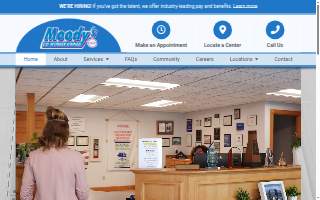 Moody's Collision & Auto Body Repair website