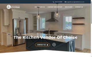New England Kitchens of South Portland website