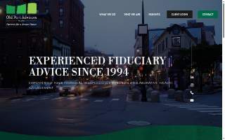 Old Port Advisors website