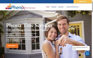 Phenix Title Services, LLC of South Portland website