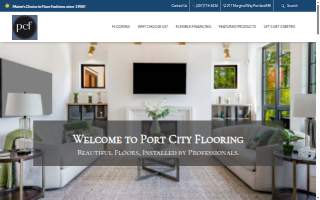Port City Flooring of South Portland website