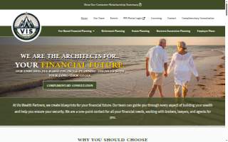 Vis Wealth Partners of South Portland website