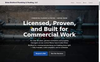 Brian Bickford Plumbing & Heating LLC website